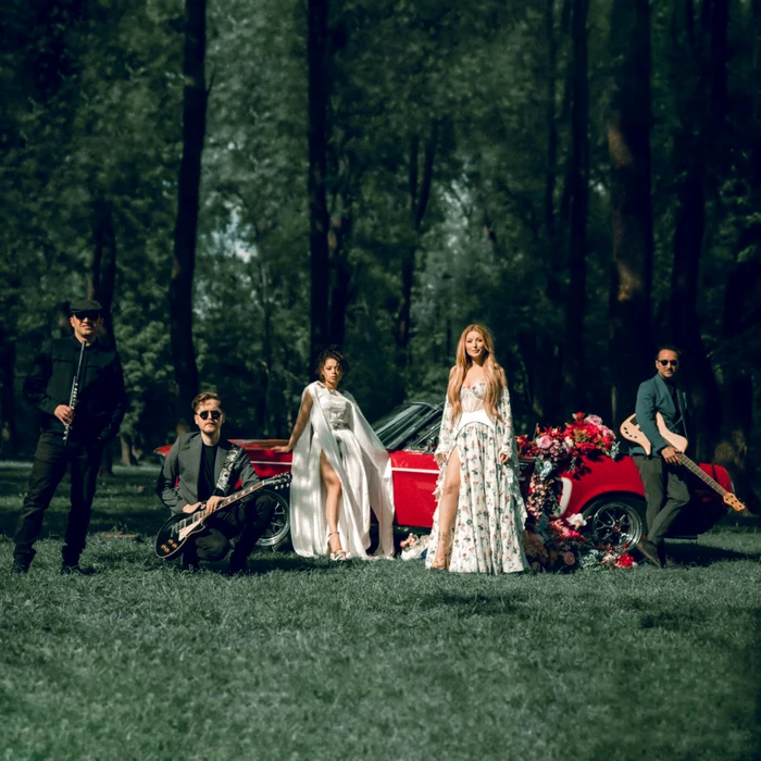 Echipa - la filmarea videoclipului