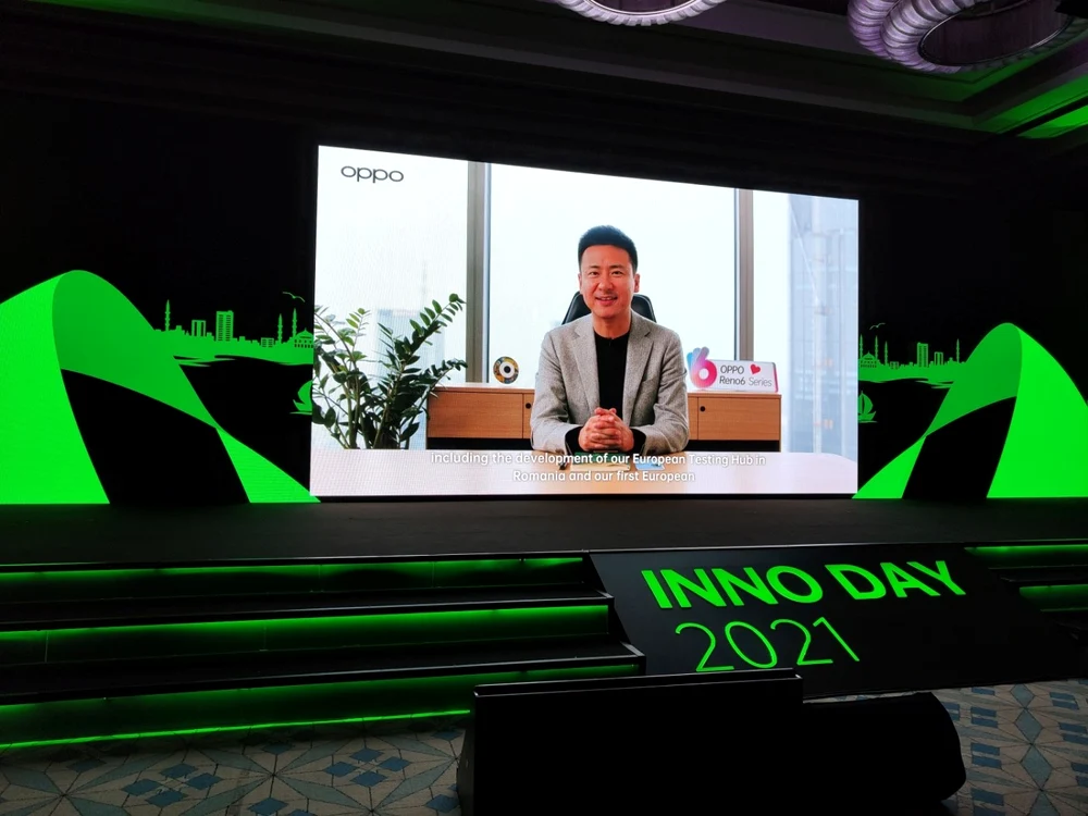 Johnny
Zhang, Preşedinte OPPO pentru Europa Centrală şi de Est. FOTO Adrian Pogîngeanu
