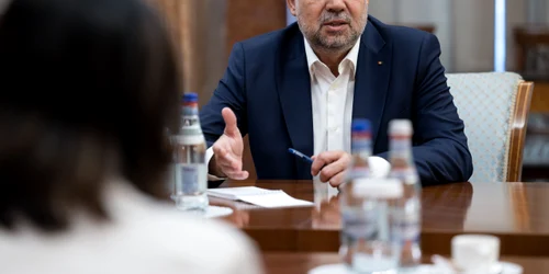 Discuțiile premierului Marcel Ciolacu cu reprezentanții REPER Foto: gov.ro