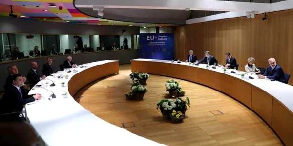 Summit intre Uniunea Europeana si liderii din Balcani FOTO EPA-EFE