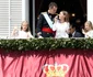 Regele Felipe în ziua încoronării în Spania, 19 iunie 2014, cu Regina Letizia, Prințesa Leonor și Infanta Sofia. FOTO: Getty Images
