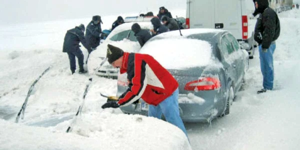 Drumul dintre Galaţi şi Tecuci, un coşmar pentru şoferi 