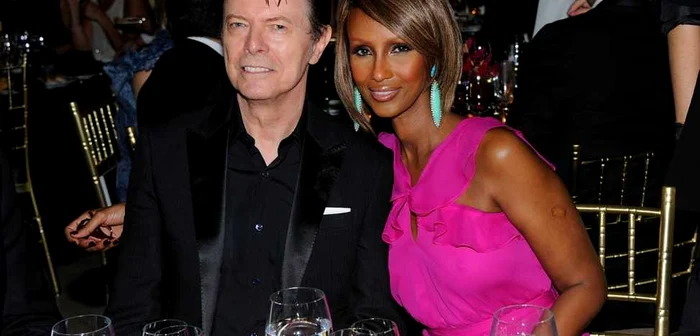 Iman şi David Bowie s-au cunoscut în anul 1990 şi a fost dragoste la prima vedere FOTO Getty Images