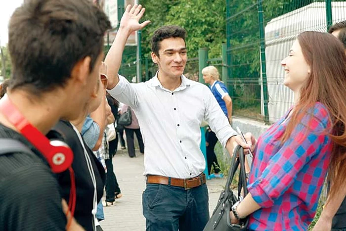 Horia, 19 ani,  era dispus să-l  lase pe Rădoi  să copieze de la el