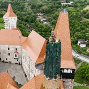 Statuia Cavalerului reamplasată pe Castelul Corvinilor  Foto Daniel Guță ADEVĂRUL (20) JPG