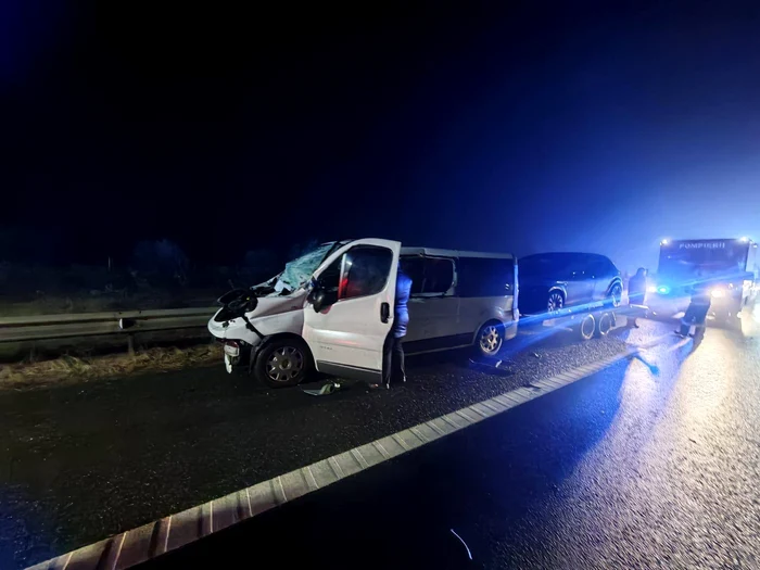 Un grav accident rutier, cu 12 persoane implicate, a avut loc pe A1, în Sibiu. A fost activat Planul Roșu de intervenție