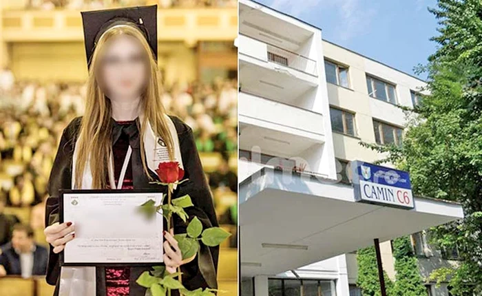 
    În urma impactului, studenta a suferit traumatisme grave la coloană şi la un picior  
