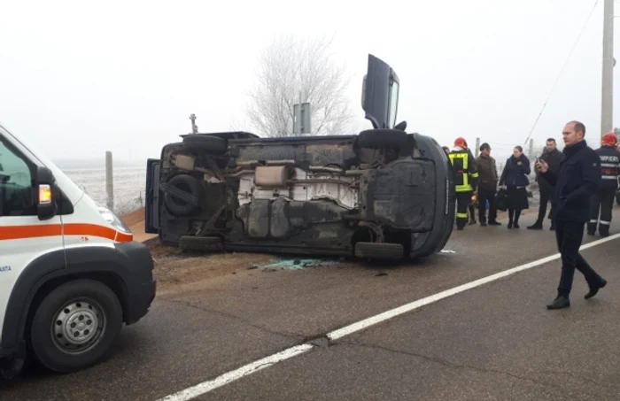 microbuz accident alba