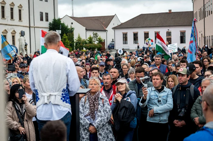 Péter Magyar, liderul opoziției are o piză mai mare în rîndul tierilor/FOTO:X