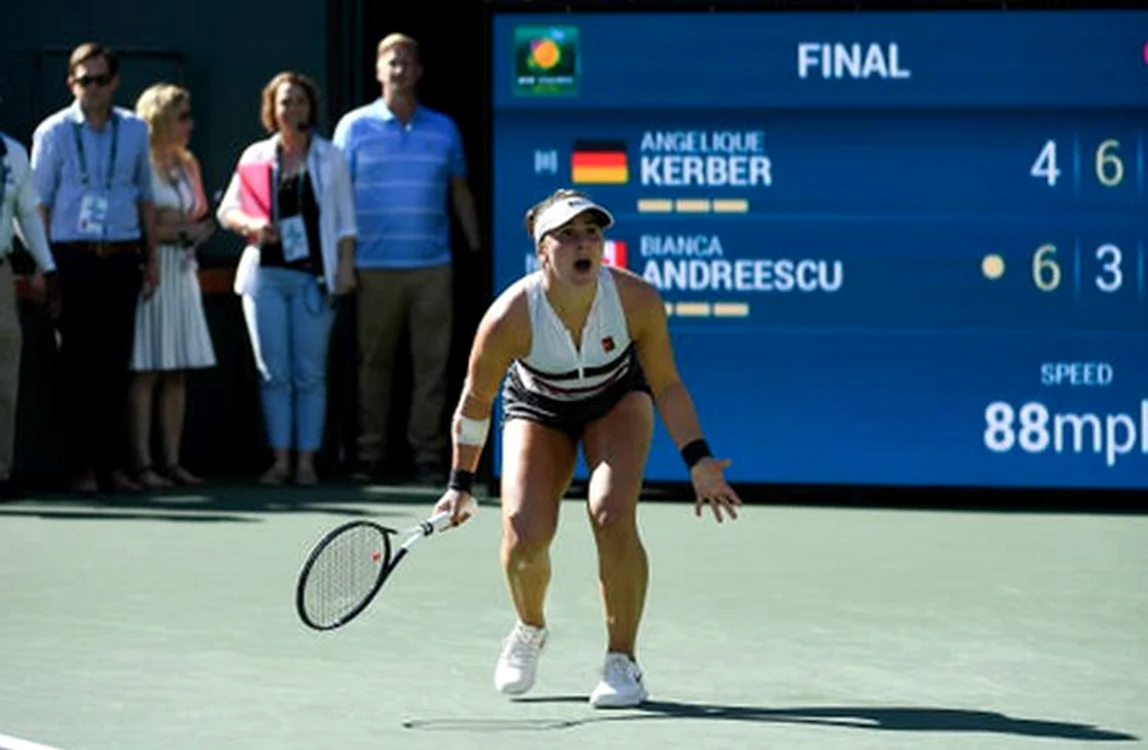 
    Bucuria celei mai importante victorii din carieră, pentru Bianca AndreescuFoto: Guliver/ GettyImages  