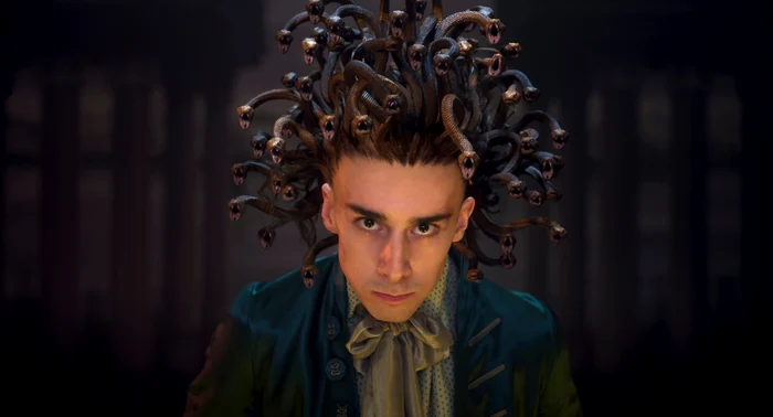 Ajax, adolescentul gorgon de la Nevermore. FOTO: Netflix