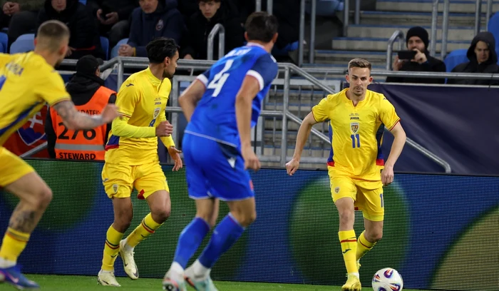 România n-a reușit să pună probleme nici Slovaciei (FOTO: Sportpictures)