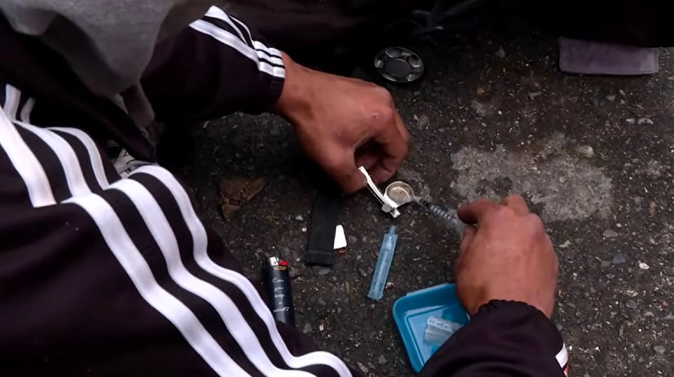 Consumator droguri Captură YouTube