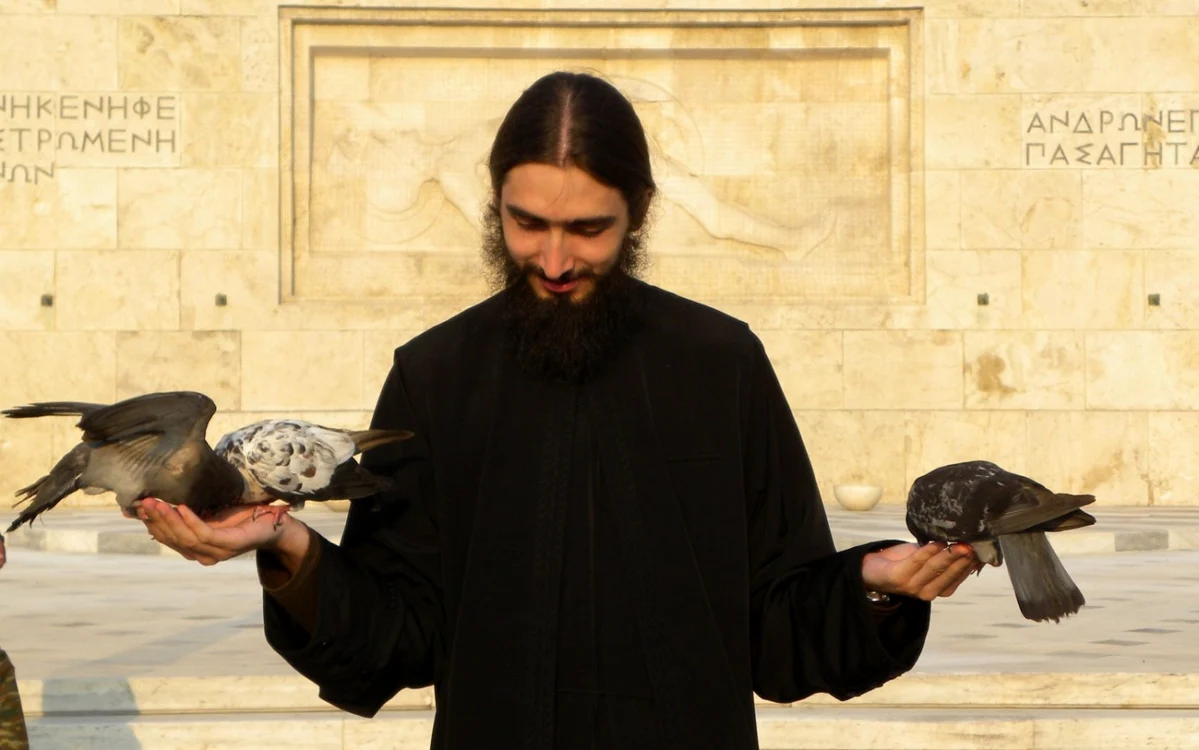 Preotul Hrisostom Filipescu, fost ierodiacon la Mănăstirea Secu FOTO Hrisostomfilipescu.worlspress.com