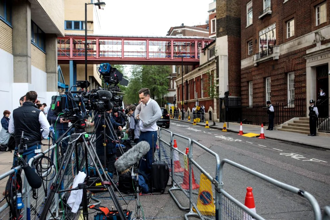 Preparations At The Lindo Wing Ahead Of The Birth Of The Duke & Duchess Of Cambridge's Third Child jpeg