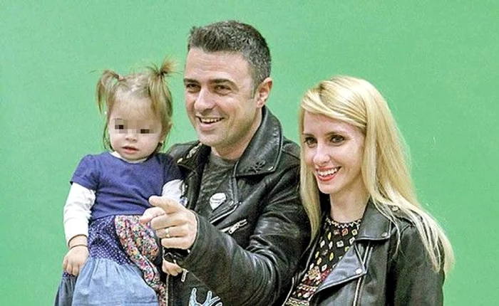 Aurelian, alături de Monica şi de fiica lor, DoraFoto: Sever Gheorghe