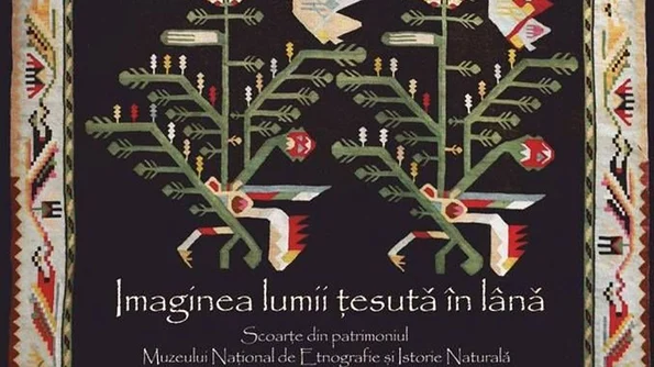 Expoziția  "Imaginea lumii țesută în lână" la Palatul Culturii Iași jpeg