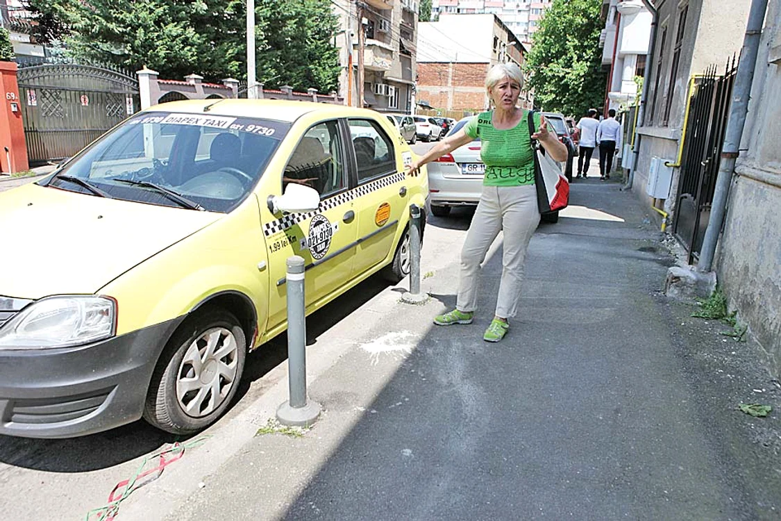 Elisabeta Badea  ne arată  unde a avut  loc incidentul