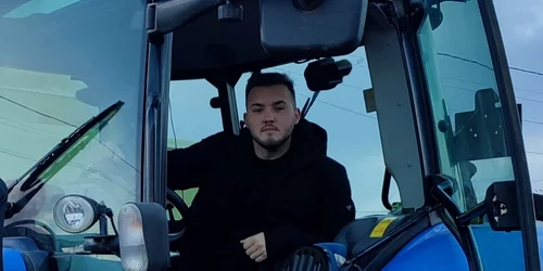 Andrei deține o fermă în județul Vaslui FOTO: Facultatea de Agricultură Iași