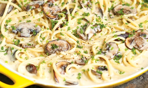 spaghete cu ciuperci jpeg