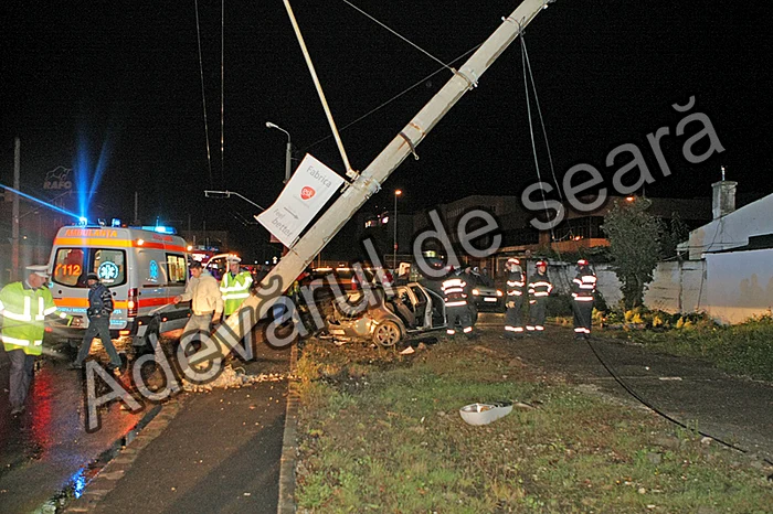 Accident cumplit la Braşov