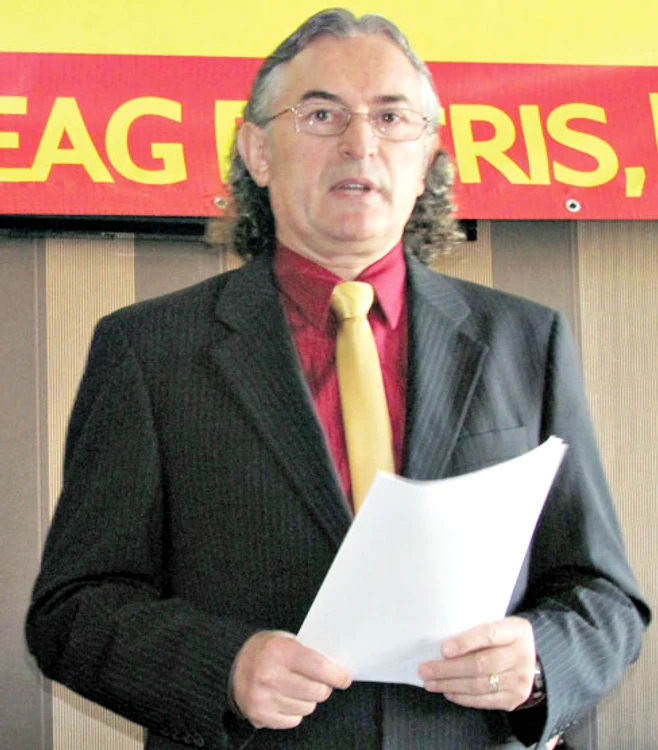 Fostul lider al minerilor şi-a lansat ieri partidul