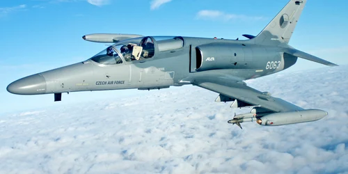 Aero L 159 (6063) in flight (1) jpg