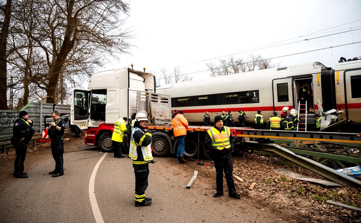 Un accident feroviar devastator a avut loc marți după-amiază.