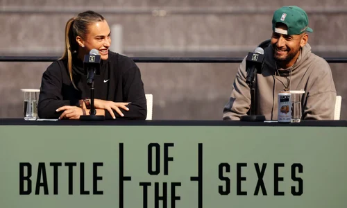 Nick Kyrgios vs Aryna Sabalenka REUTERS png