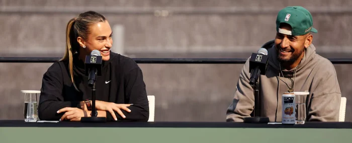 Nick Kyrgios vs. Aryna Sabalenka, în „Bătălia Sexelor”  Foto/Reuters