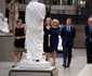 Emmanuel Macron and his wife Brigitte Macron visit the "Picasso Bleu et rose Paris jpeg