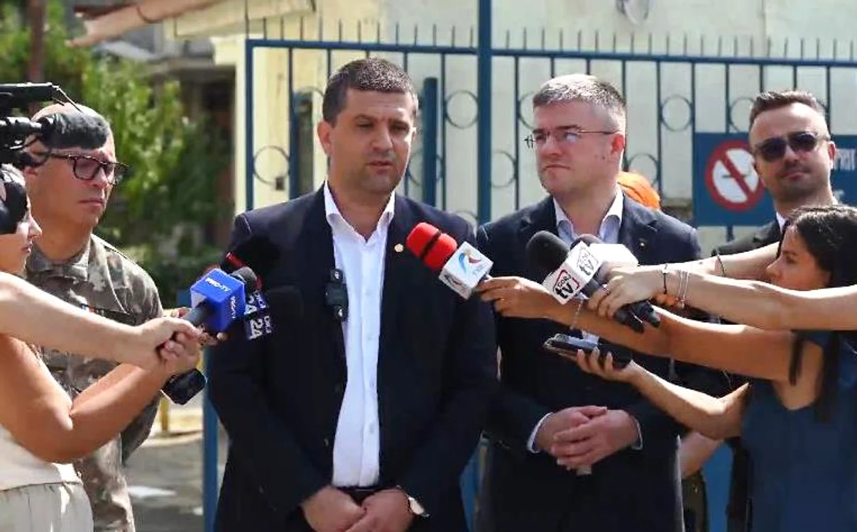 Radu Miruță și Irineu Darău 