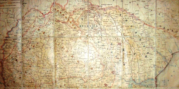 harta cartografului atanasiu romania mare