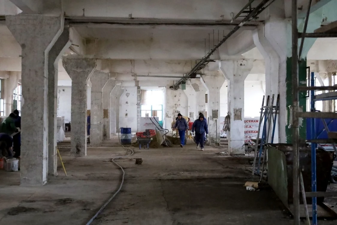 Fostul Liceu Traian, transformat în cămin pentru bunici, sursa: Primăria Galaţi.