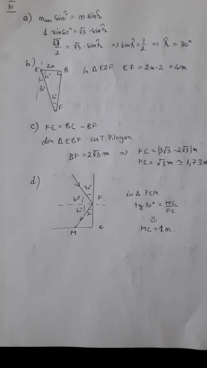 rezolvare fizica mecanica 2