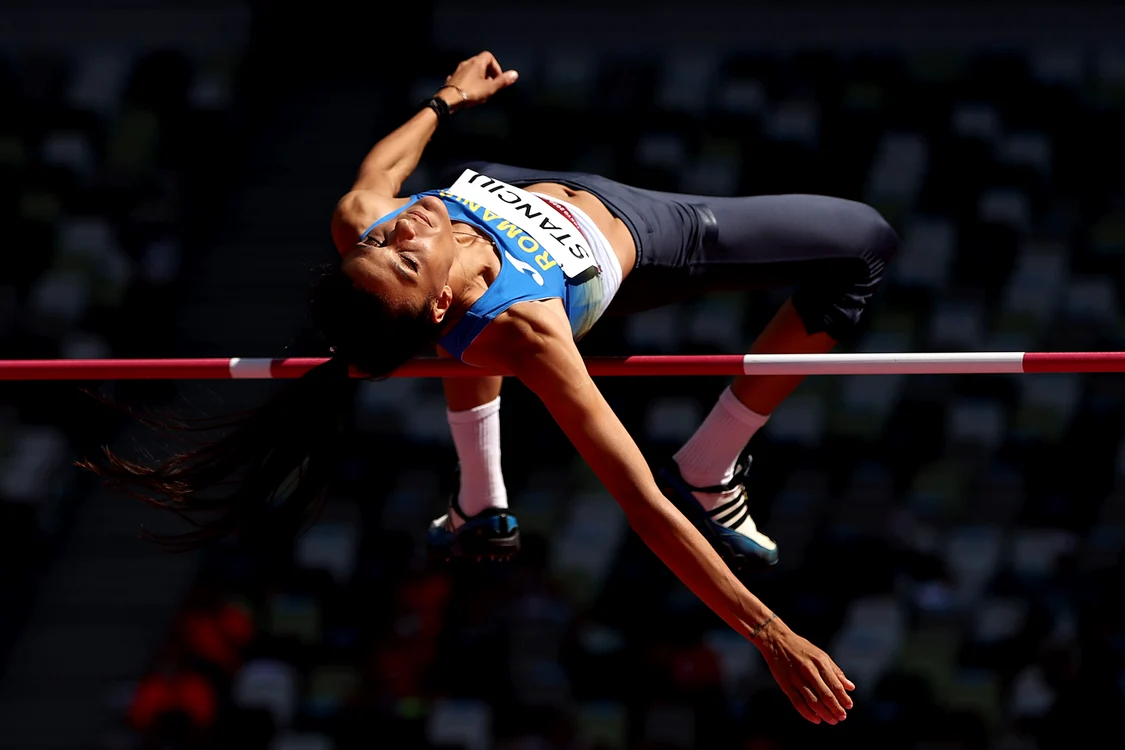 
    Daniela Stanciu a sărit 1,96 m în 31 iulie 2019, la PiteștiFoto: Guliver / GettyImages  