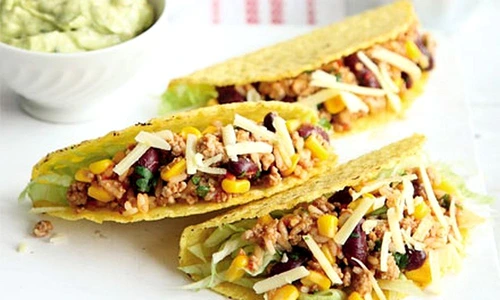 Tacos din curcan si orez jpeg