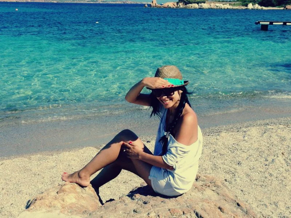 Corina Caragea a avut o vacanţă memorabilă în Italia (Foto: arhiva personală)