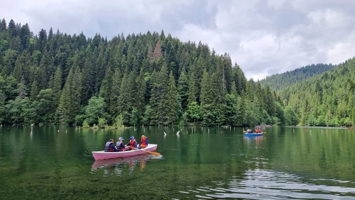 Lacul Roșu din Harghita Foto: arhivă Click!