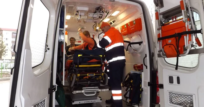 Victima a fost transportată la spital însă nu a mai putut fi salvată FOTO Adevărul