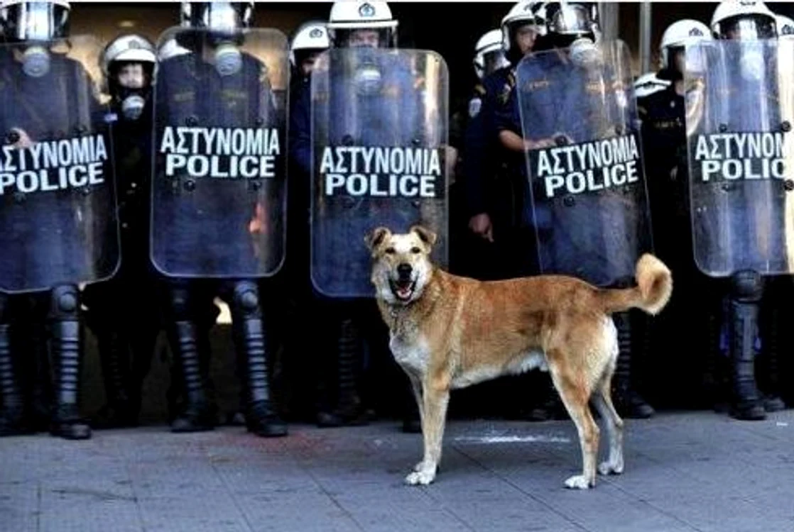 Poliția din Grecia FOTO Arhivă