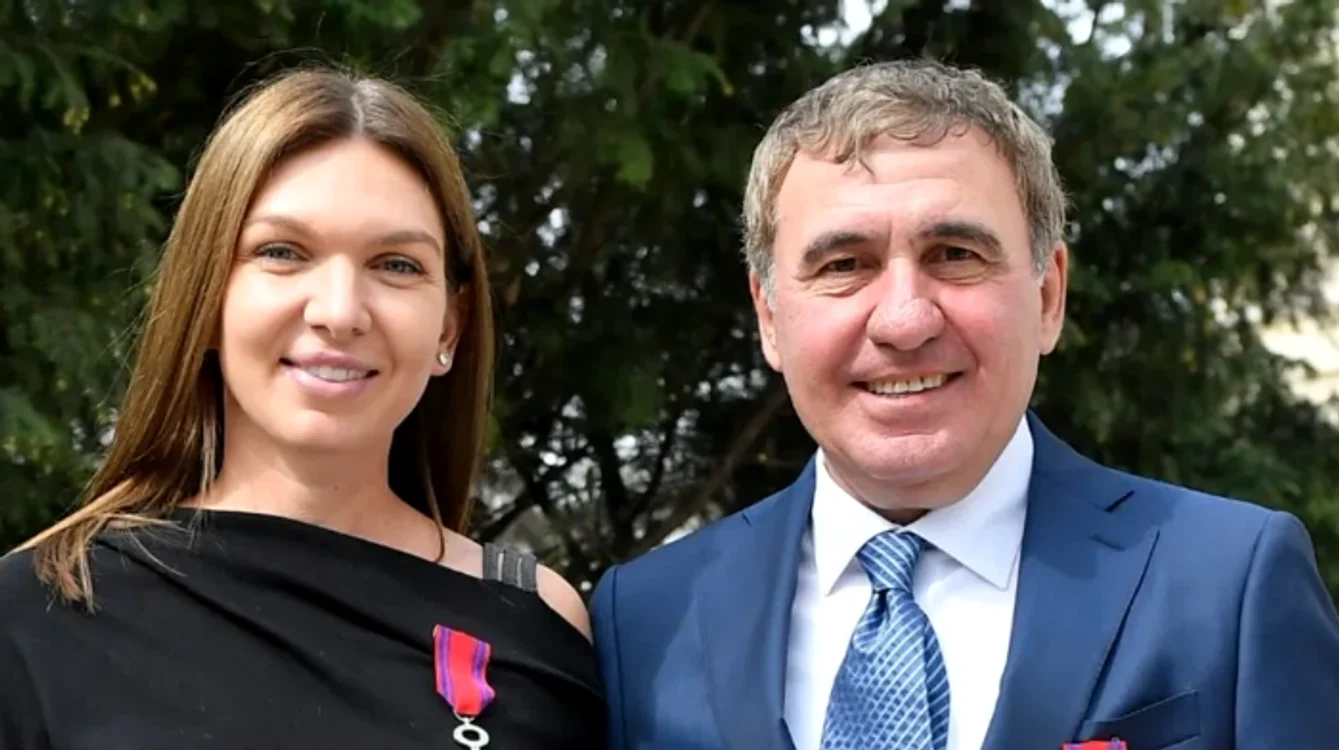 Simona Halep, alături de Gică Hagi