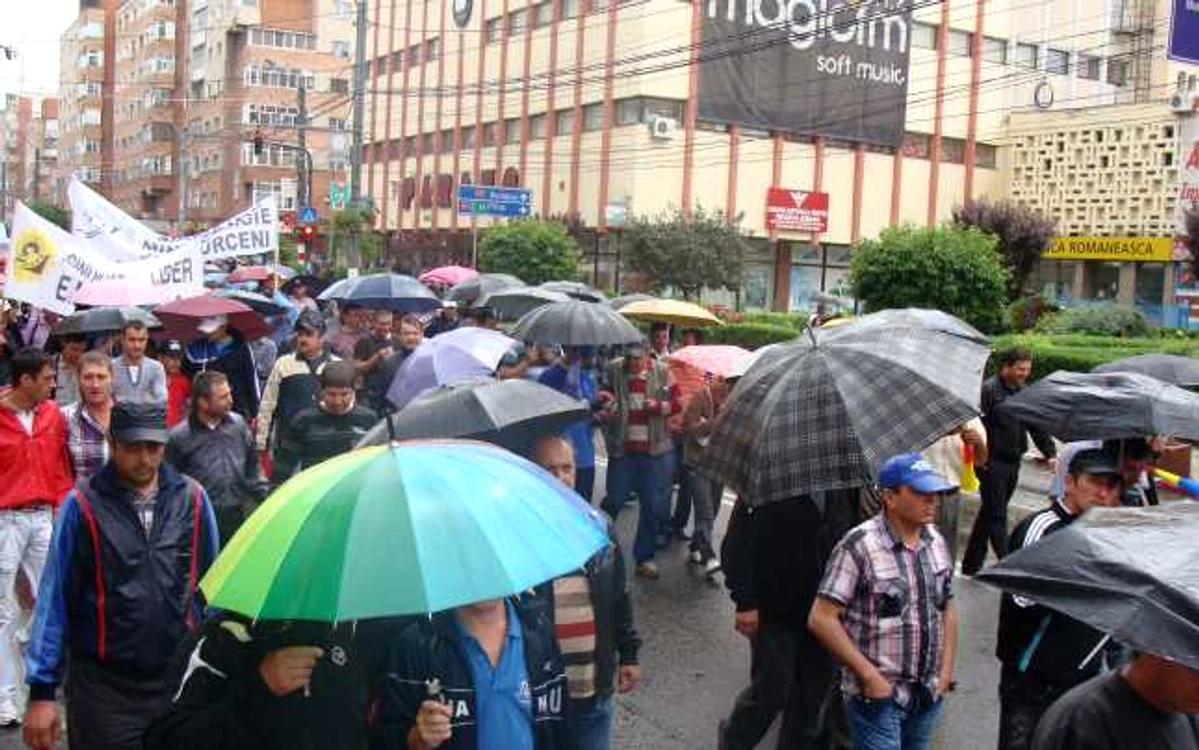 Protestul s-a terminat cu un eşec