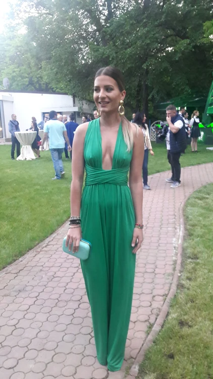 Ana Baniciu, sexy la petrecerea organizată de Universal Music