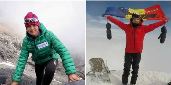 Cei doi copii au murit în avalanşa din Retezat. FOTOArhivă Personală