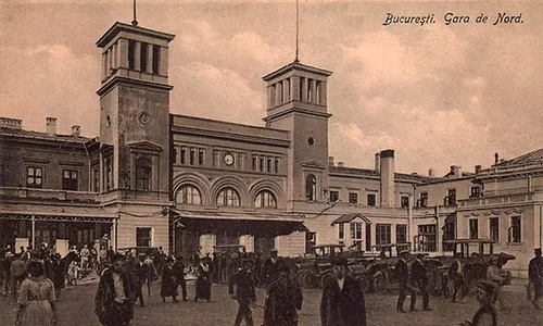 Gara de Nord din București, în perioada interbelică (© iMAGO Romaniae)