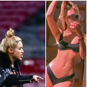 Shakira, Gerard Pique si noua iubita FOTO epa-efe și captură video