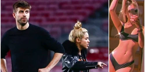 Shakira, Gerard Pique si noua iubita FOTO epa-efe și captură video