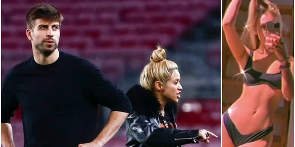 Shakira, Gerard Pique si noua iubita FOTO epa-efe și captură video