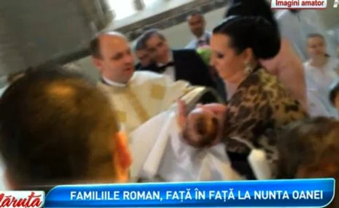 Fetiţa Oanei Roman şi a lui Marius Elisei, Maria Isabela